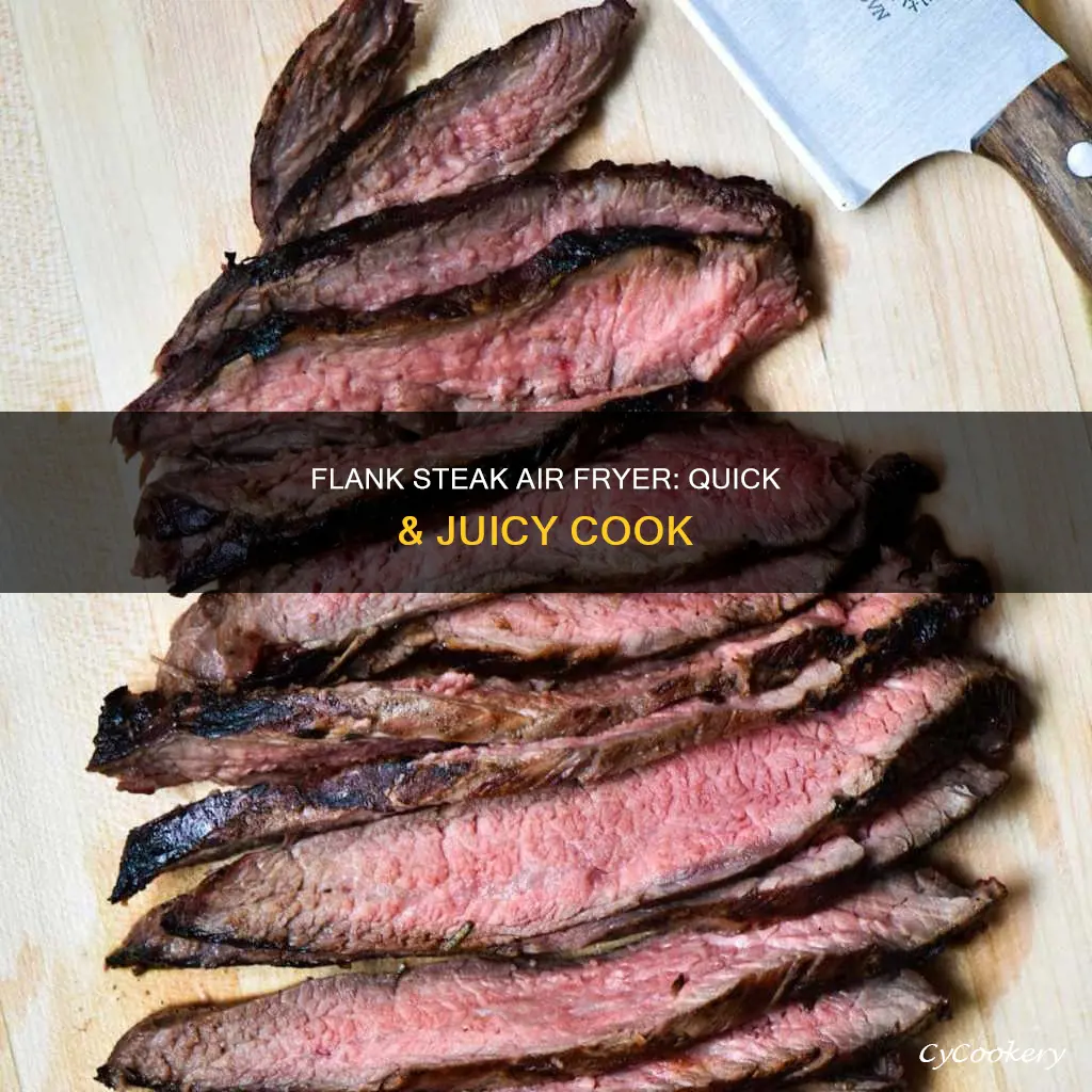 can i cook flank steak in air fryer