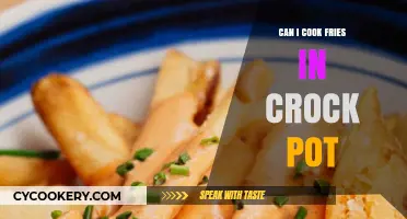 Slow-Cooked Fries: Can Crock Pots Fry?