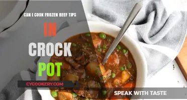 Crock Pot Cooking: Frozen Beef Tips