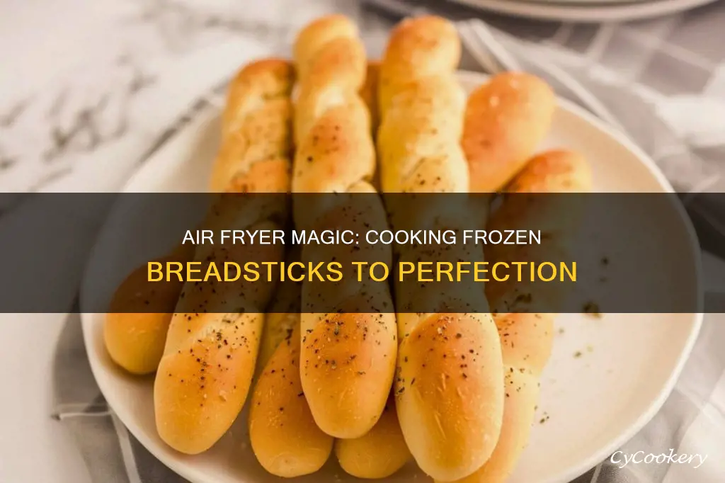 can i cook frozen breadsticks in air fryer