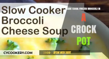 Crock Pot Cooking: Frozen Broccoli, Anytime Superfood