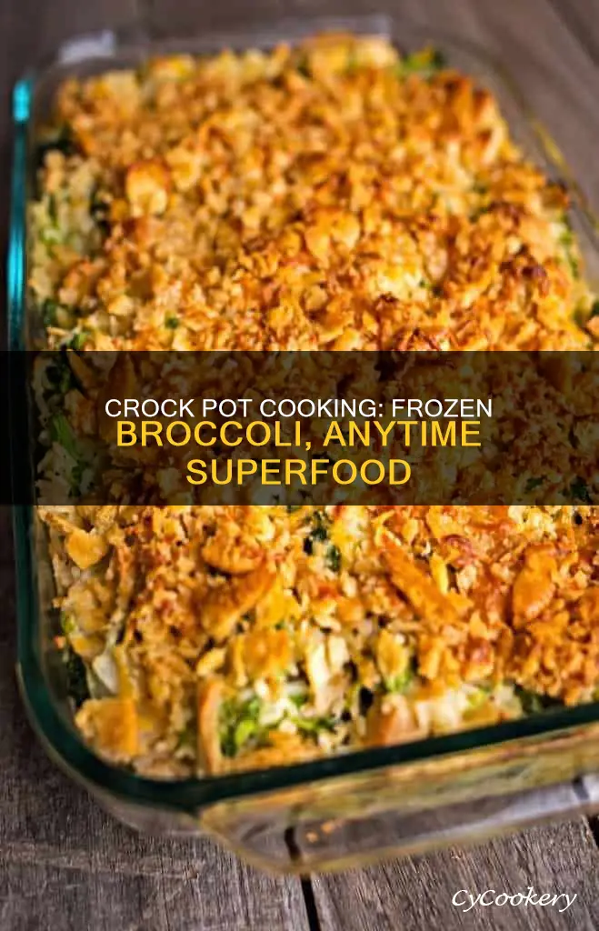 can I cook frozen broccoli in a crock pot