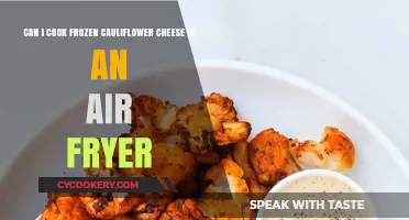 Air Fryer Cauliflower Cheese: Quick & Easy Frozen Veggie Delight