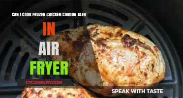 Air Fryer Chicken cordon bleu: Quick and Easy!