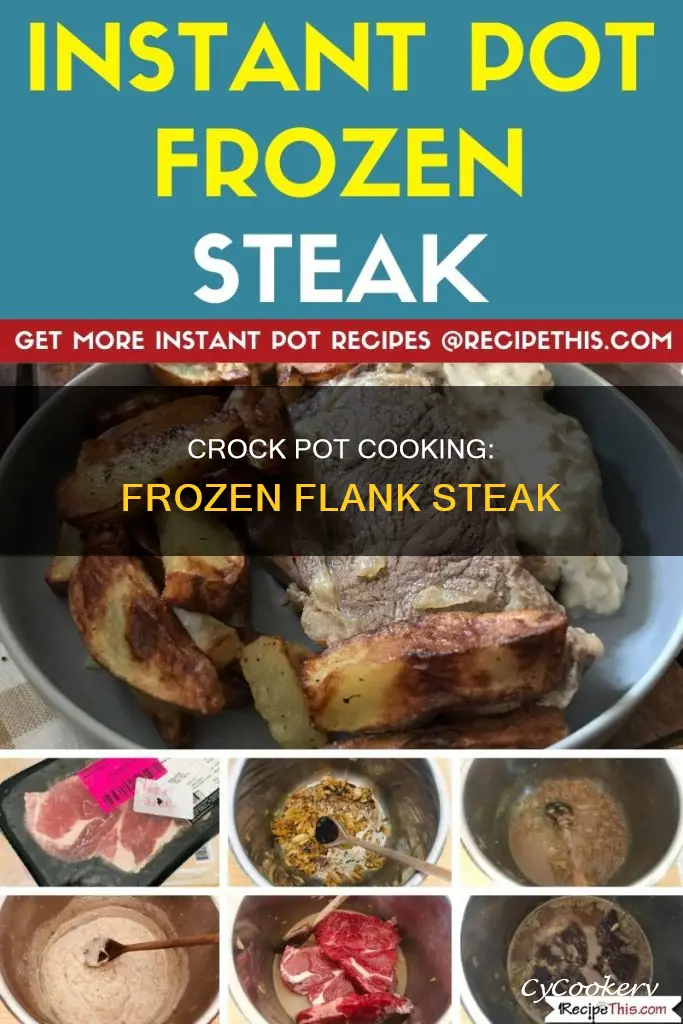 can I cook frozen flank steak in crock pot