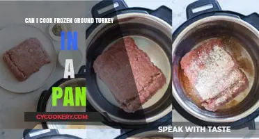 Cooking Frozen Ground Turkey: Pan-Friendly?