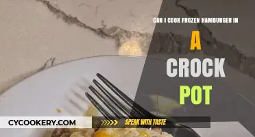 Crock Pot Hack: Cooking Frozen Hamburgers