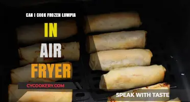 Air Fryer Transformation: Cooking Frozen Lumpia to Perfection