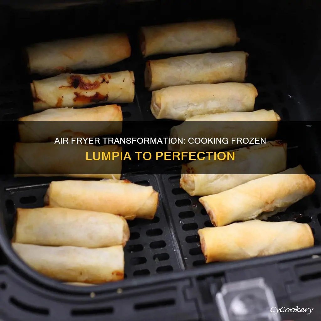 can i cook frozen lumpia in air fryer