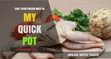 Quick Pot Cooking: Frozen Meat, Anytime!