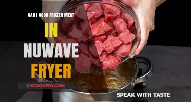 Mastering the Nuwave Fryer: Cooking Frozen Meat Made Easy