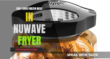 How to Fry Frozen Meat in a Nuwave