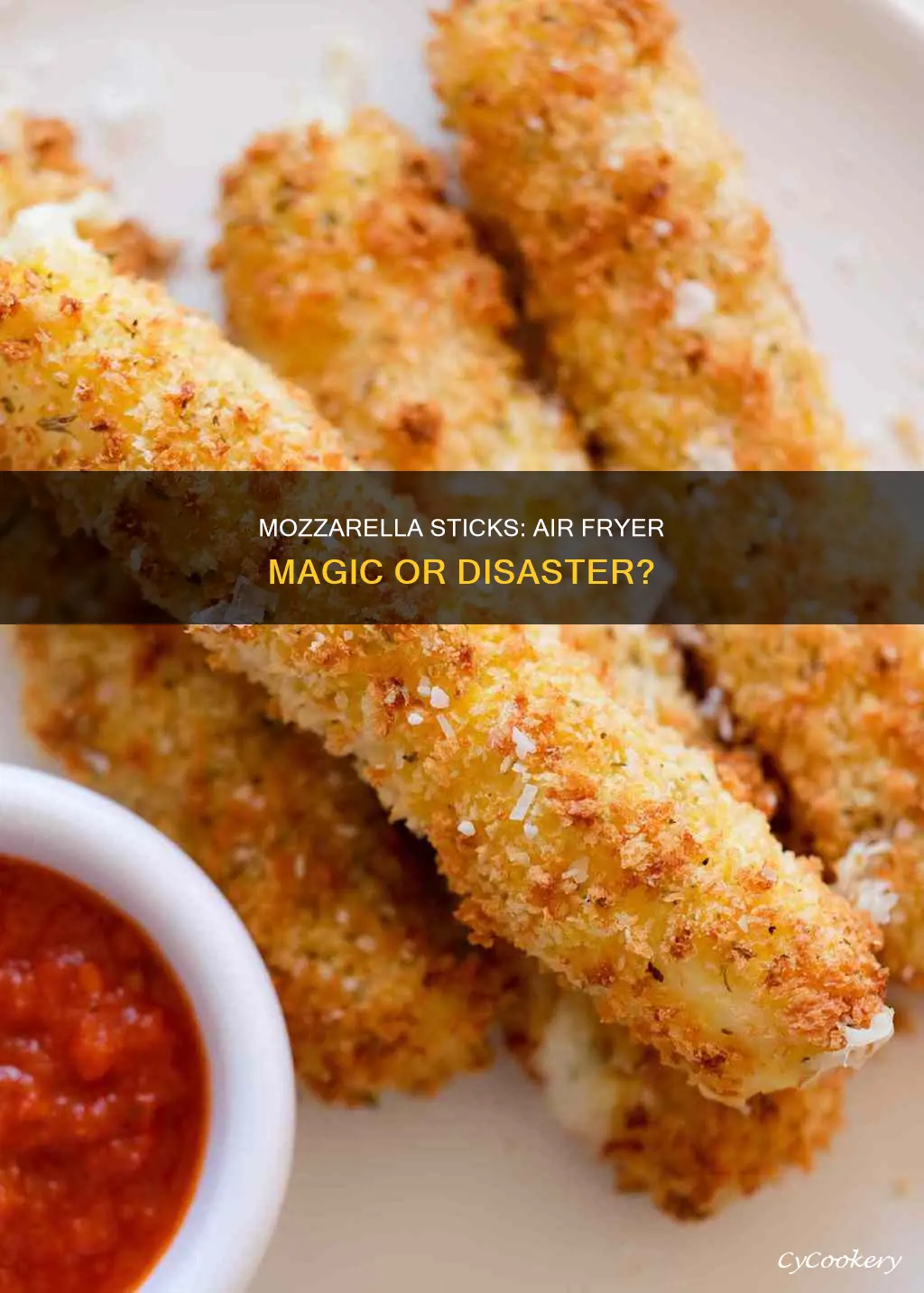 can i cook frozen mozzarella sticks in air fryer