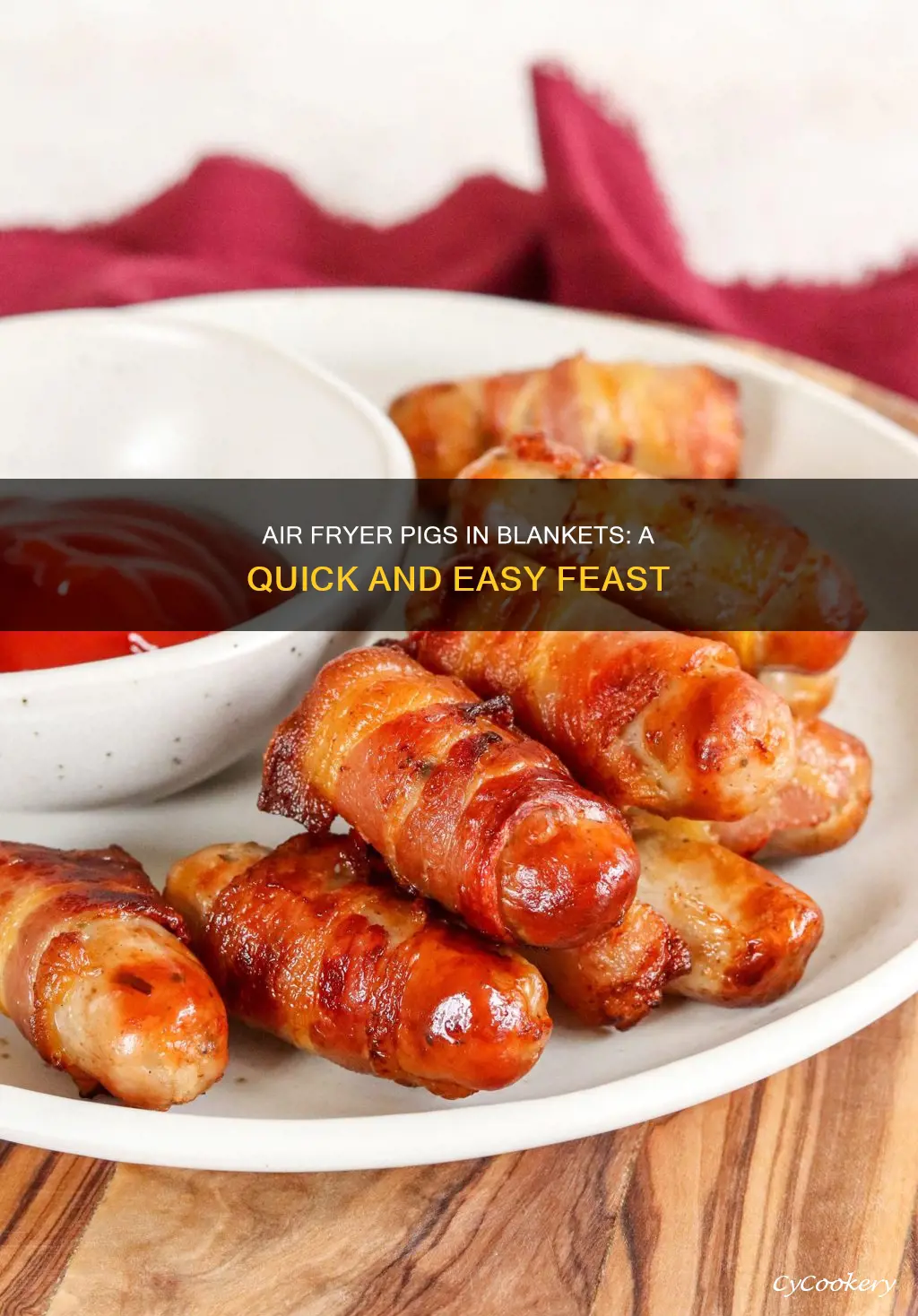 can i cook frozen pigs in blankets in air fryer