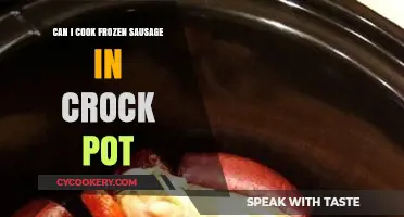 Crock-Pot Cooking: Frozen Sausages, Anytime!