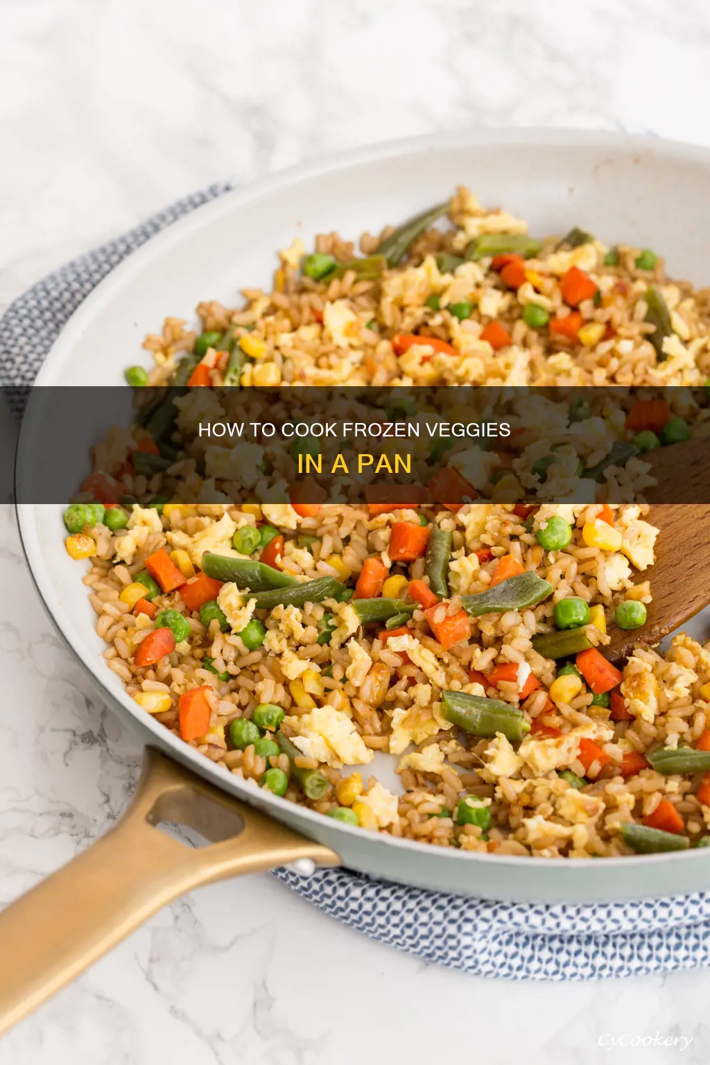 can I cook frozen vegetables in a pan
