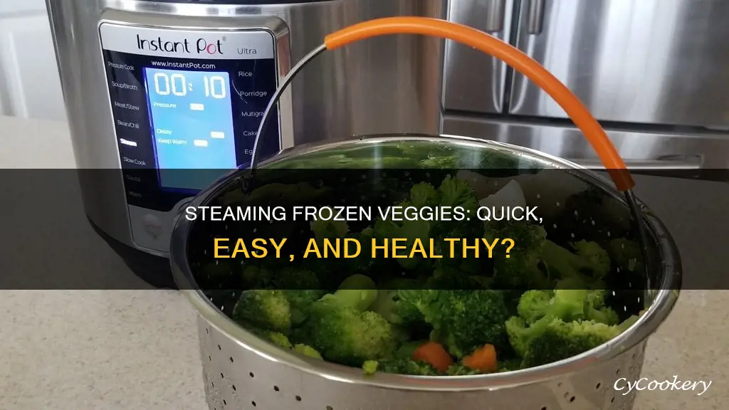 can i cook frozen vegetables in a steamer