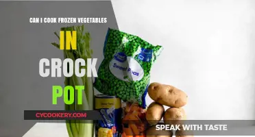 Crock Pot Cooking: Frozen Veggies, Can I?