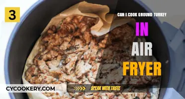 Ground Turkey Air Fryer: Quick, Healthy, Delicious!