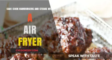 Air Fryer: The Ultimate Tool for Perfect Hamburgers and Steaks?