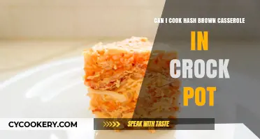 Hash Brown Casserole: Crock-Pot Cooking