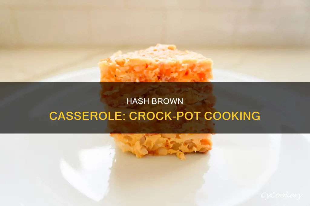 can I cook hash brown casserole in crock pot