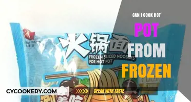 Hot Pot from Frozen: A Quick Dinner Solution