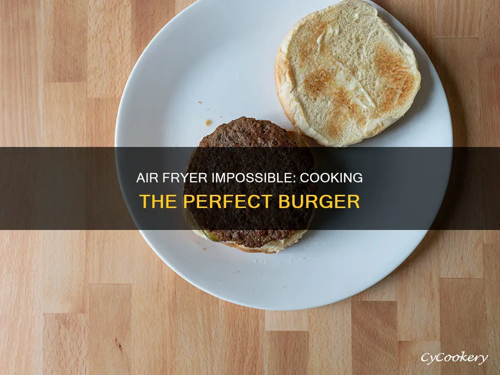 can i cook impossible burgers in the air fryer