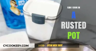 Rusted Pots: Safe to Cook In?