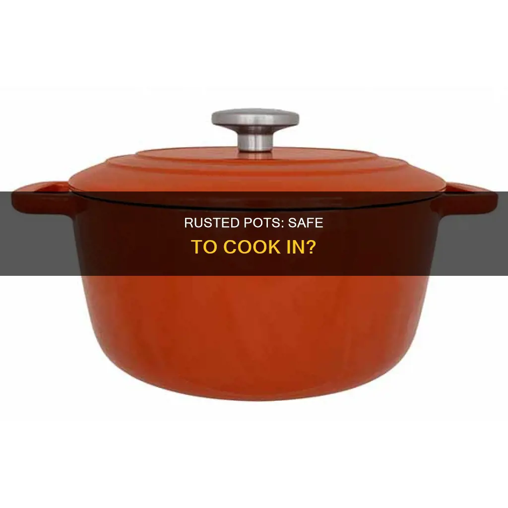 can I cook in a rusted pot