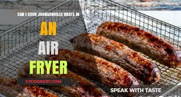 Air Fryer Johnsonville Brats: Quick & Easy Cooking