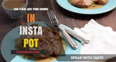 Insta Pot Pork Chunks: Can I Cook This?