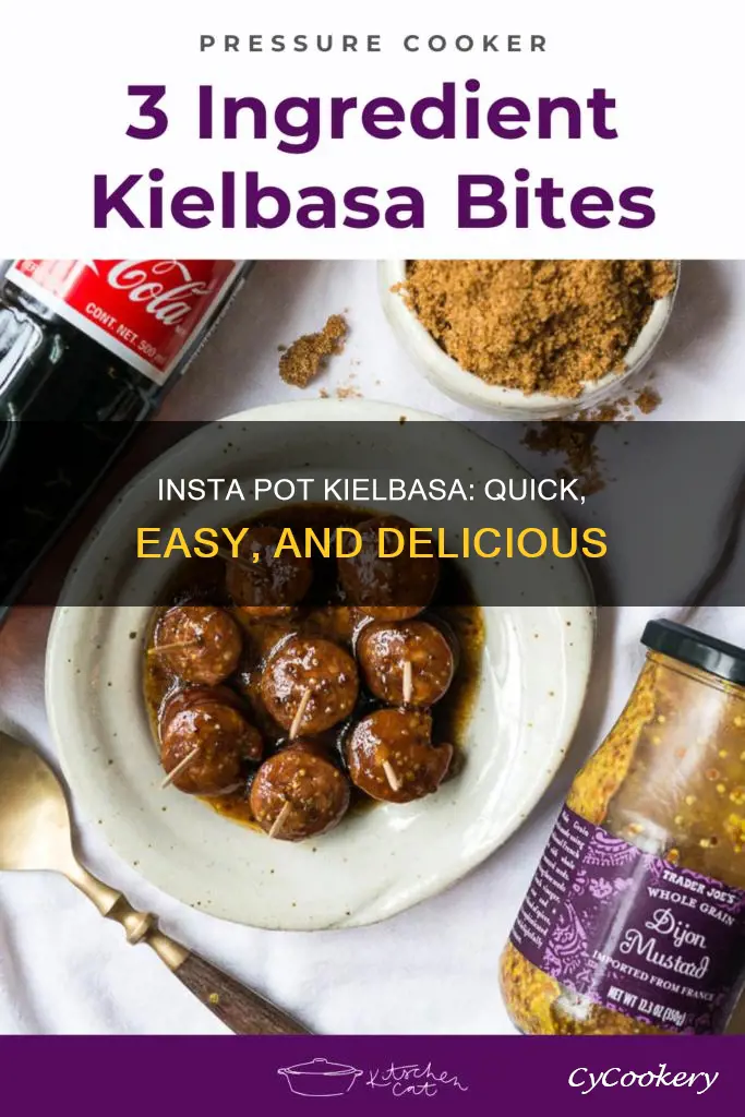 can I cook keilbasa in an insta pot