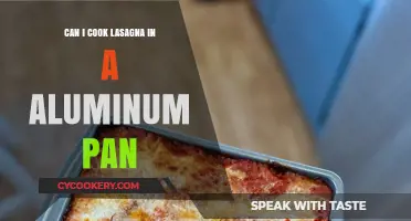 Lasagna in Aluminum: What You Need to Know