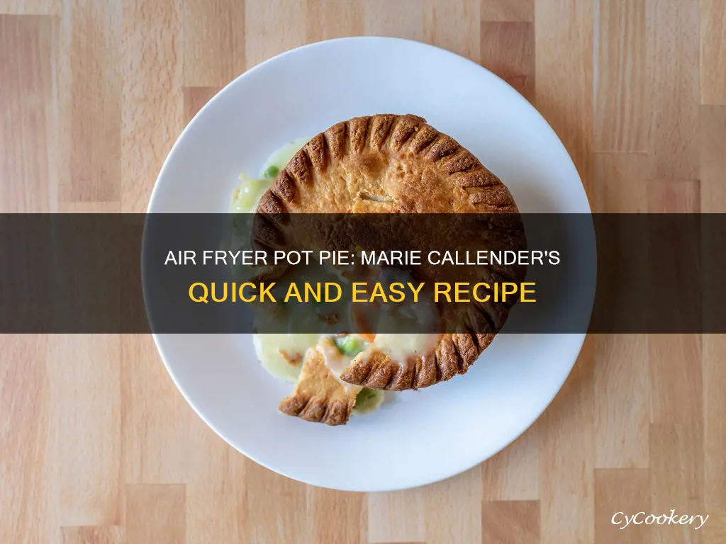 can i cook marie callender pot pie in air fryer