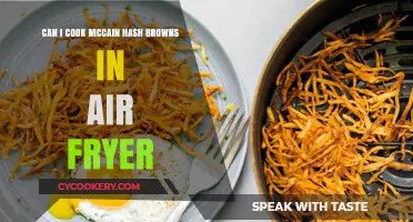 Crispy McCain Hash Browns: Air Fryer Magic Unveiled