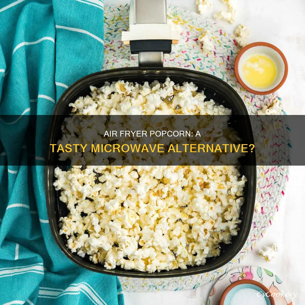 can i cook microwave popcorn in an air fryer