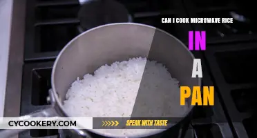 Microwavable Rice: Pan-Cooking for a Different Taste