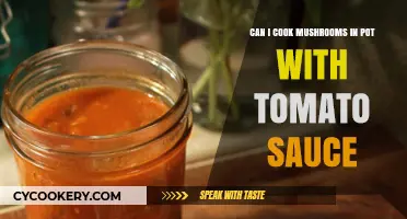 Mushroom and Tomato Sauce: A Tasty Pot Combo?
