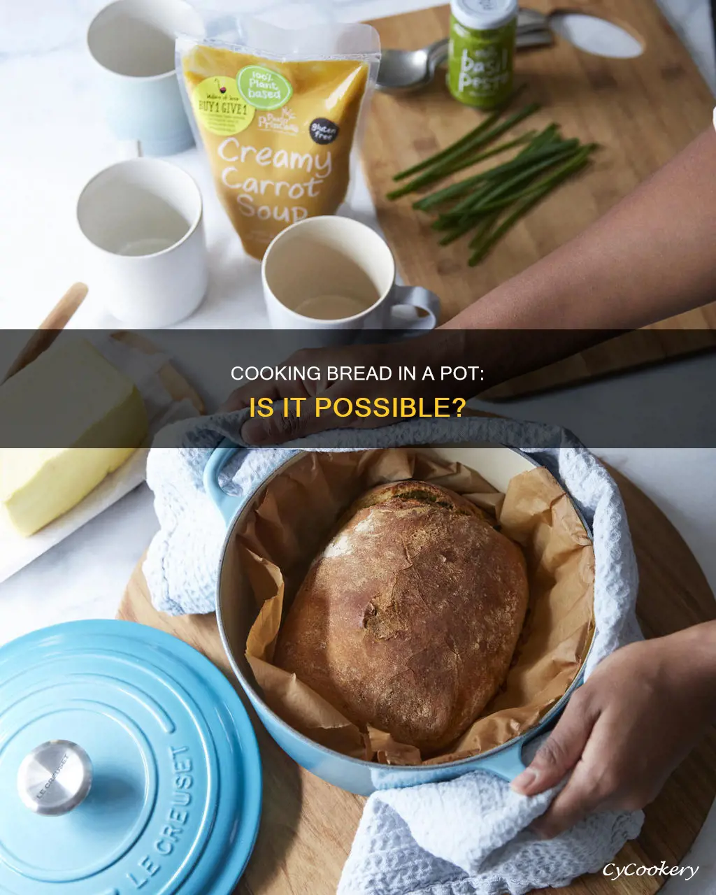 can I cook my bread in cooking pot