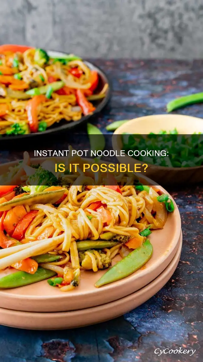 can I cook noodles in an insta pot