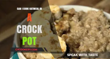 Oatmeal in a Crock Pot: A Slow-Cooked Breakfast