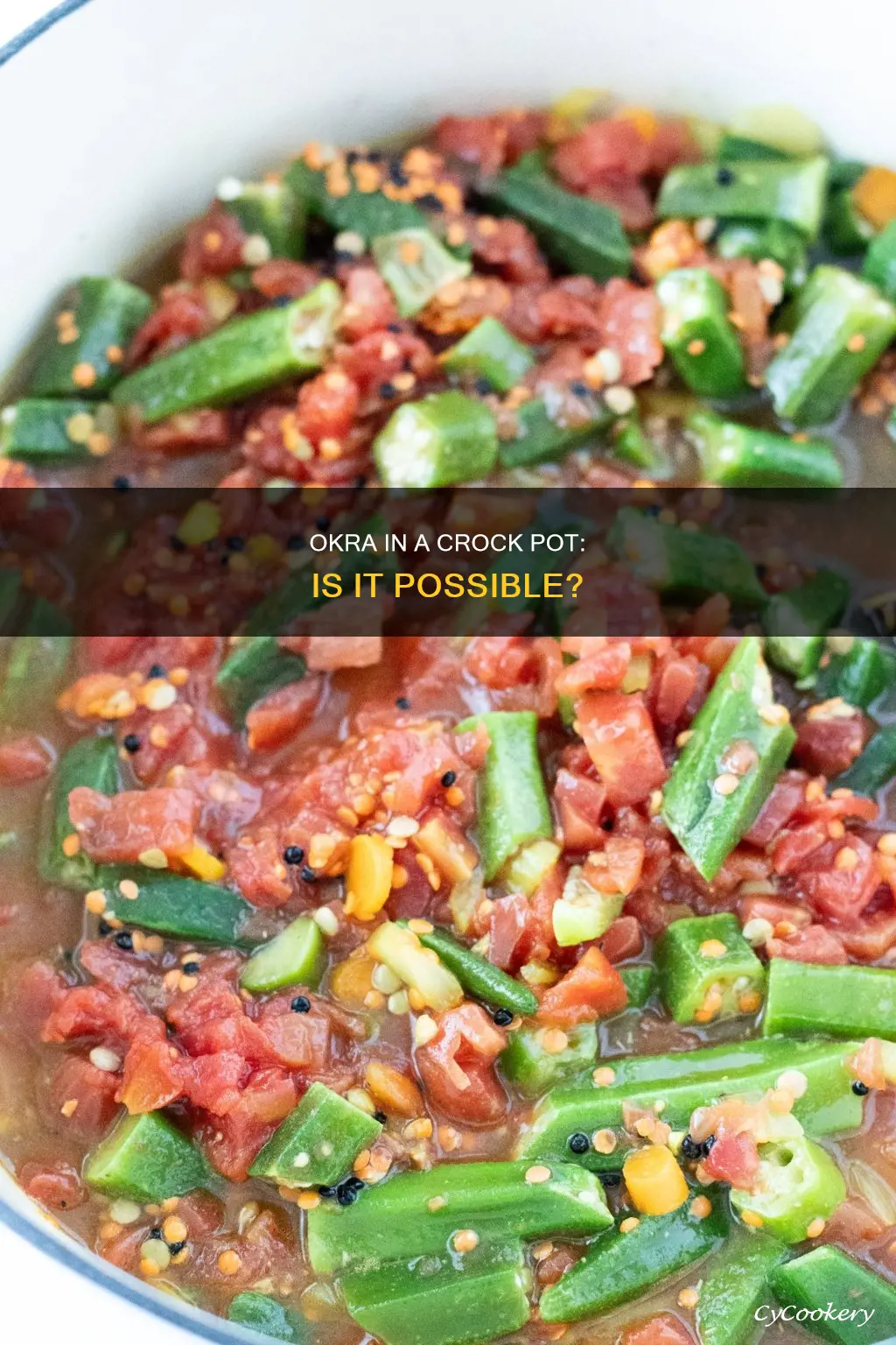 can I cook okra in crock pot