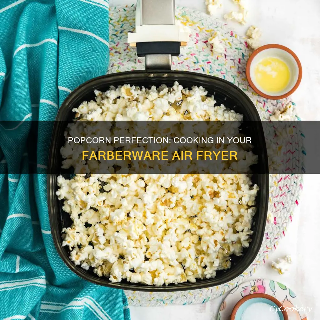 can i cook popcorn in my farberware air fryer