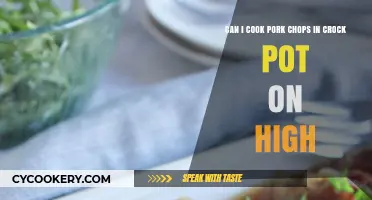 Crock Pot Pork Chops: High or Low?