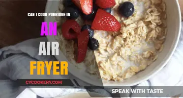 Air Fryer Porridge: A Quick and Healthy Breakfast