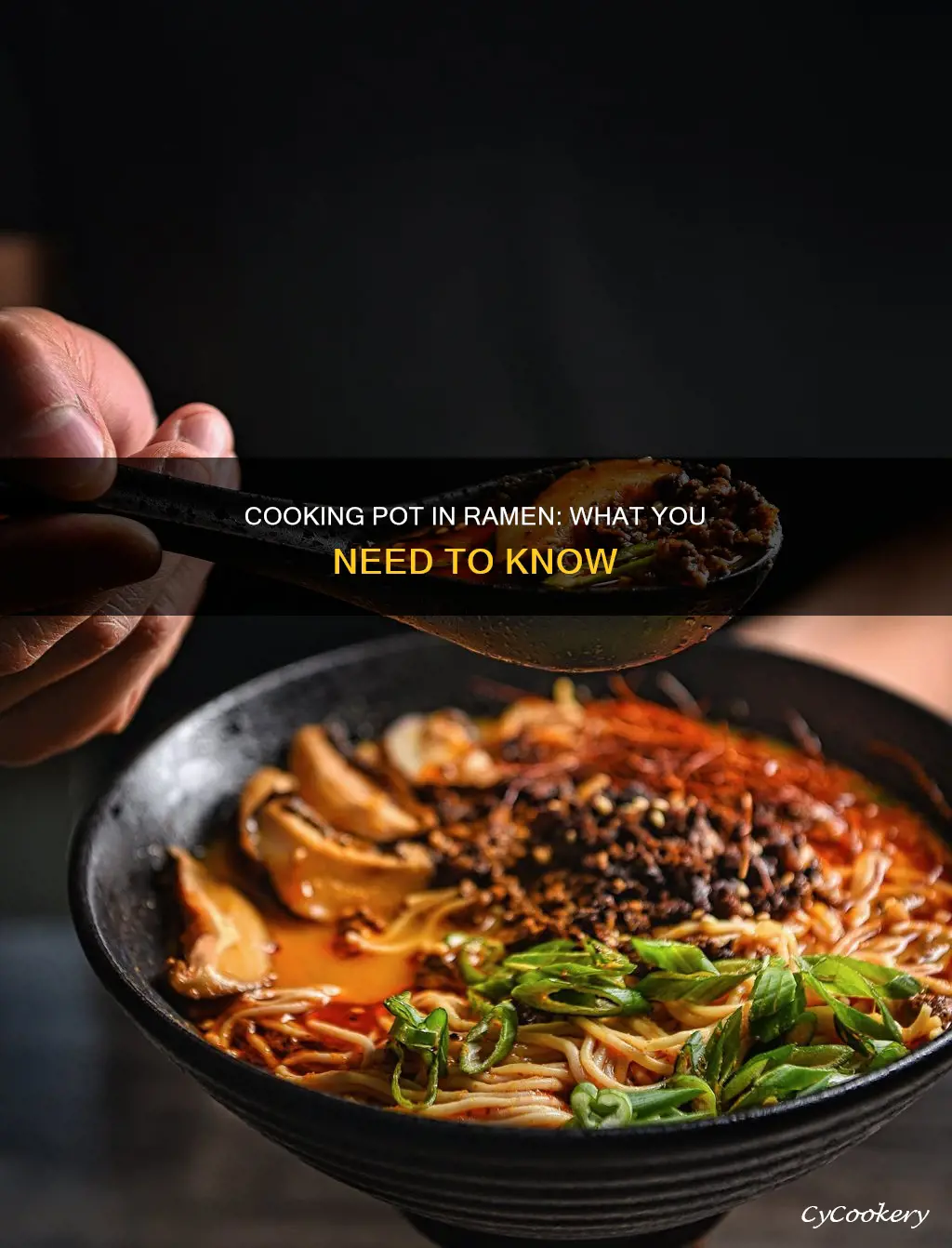 can I cook pot in ramen