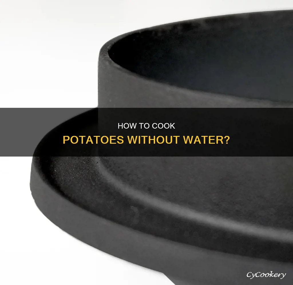 can I cook pot without water