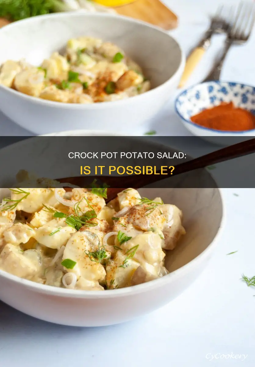 can I cook potatoes for salad in a crock pot