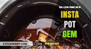 Insta Pot Gem: Prime Rib Perfection